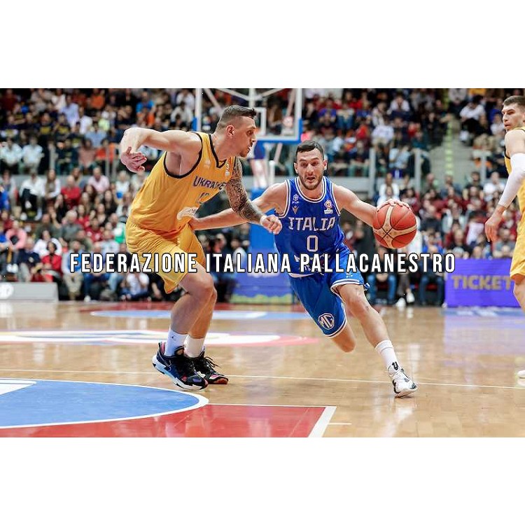 Marco Spissu Nazionale Pallacanestro Maschile Senior Federazione Italiana Pallacanestro 2023 Italia Italy - Ucraina Ukraine Fiba World Cup Qualifiers Livorno, 23/02/2023 Foto MarcoBrondi // CIAMILLO-CASTORIA