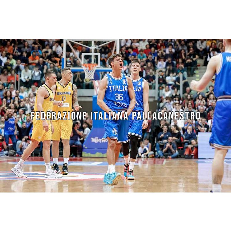 Riccardo Visconti Nazionale Pallacanestro Maschile Senior Federazione Italiana Pallacanestro 2023 Italia Italy - Ucraina Ukraine Fiba World Cup Qualifiers Livorno, 23/02/2023 Foto MarcoBrondi // CIAMILLO-CASTORIA