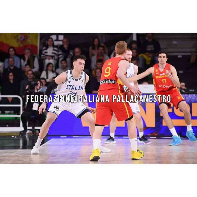 Davide Casarin Spagna Spain - Italia Italy 2023 FIBA Basketball World Cup - European Qualifiers FIP 2023 Caceres, 26/02/2023 Foto M.Ceretti / Ciamillo-Castoria