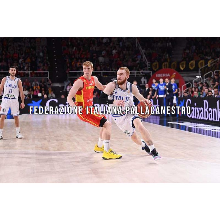 Niccolo Mannion Spagna Spain - Italia Italy 2023 FIBA Basketball World Cup - European Qualifiers FIP 2023 Caceres, 26/02/2023 Foto M.Ceretti / Ciamillo-Castoria