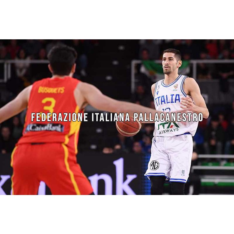 Diego Flaccadori Spagna Spain - Italia Italy 2023 FIBA Basketball World Cup - European Qualifiers FIP 2023 Caceres, 26/02/2023 Foto M.Ceretti / Ciamillo-Castoria