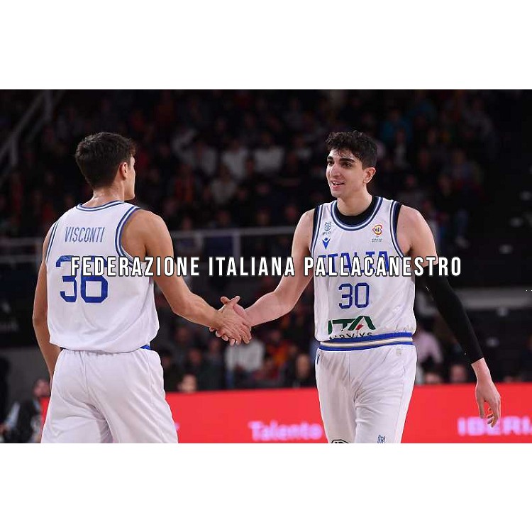 Guglielmo Caruso Spagna Spain - Italia Italy 2023 FIBA Basketball World Cup - European Qualifiers FIP 2023 Caceres, 26/02/2023 Foto M.Ceretti / Ciamillo-Castoria