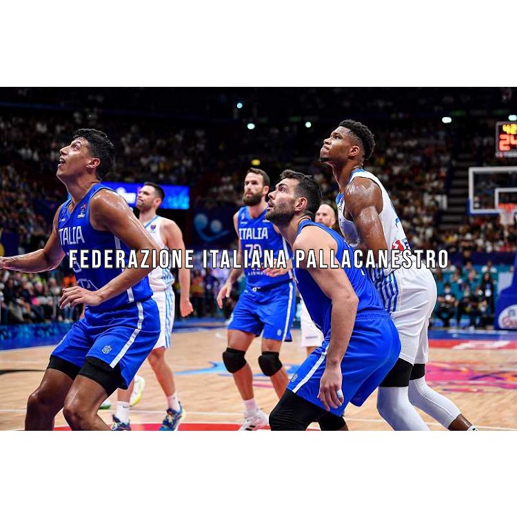 Giampaolo Ricci, Giannis Antetokounmpo Grecia Greece - Italia Italy FIBA Eurobasket 2022 - ITALY - Fase a gironi - Gruppo C Milano, 03/09/2022 Foto L.Canu / Ciamillo-Castoria
