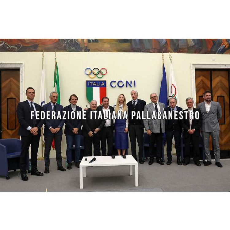 Roma 23/01/2023 Salone d\'onore del CONI Allenare l’Azzurro, CT a confronto Carlo Mornati, Gabriele Gravina, Roberto Mancini , Franco Chimenti , Ferdinando De Giorgi, Silvia Salis, Giovanni Malagò , Alessandro Campagna ,Giovanni Petrucci , Andrea Pieri , Gianmarco Pozzecco Credit Ciamillo